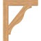 Ekena Millwork Funston Block Smooth Bracket, Western Red Cedar, 5 1/2"W x 36"D x 42"H BKT06X36X42FST05SWR - alternate 4